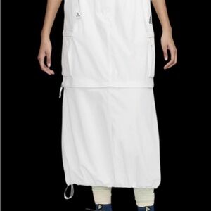 Nike Women's ACG 'Smith Summit' Zip-Off Skirt White/Black SZ Small